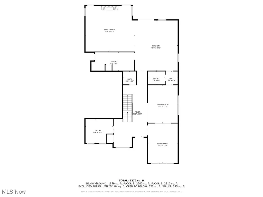 View of room layout