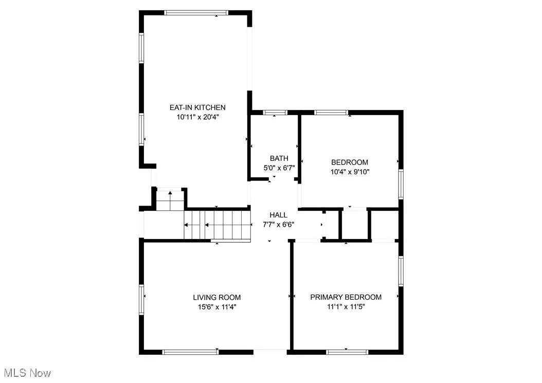 Floor plan of 1st floor