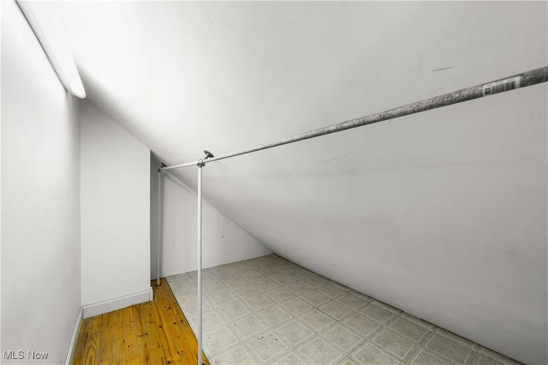The 2nd floor bedroom/den closet storage