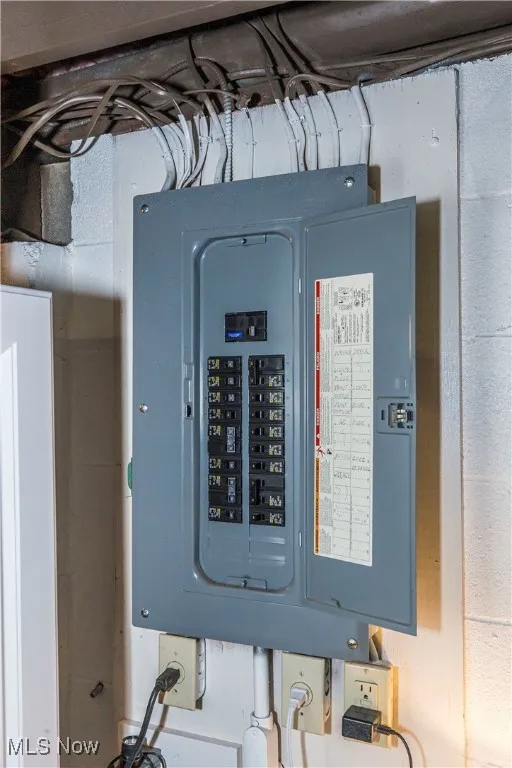 Utilities featuring electric panel