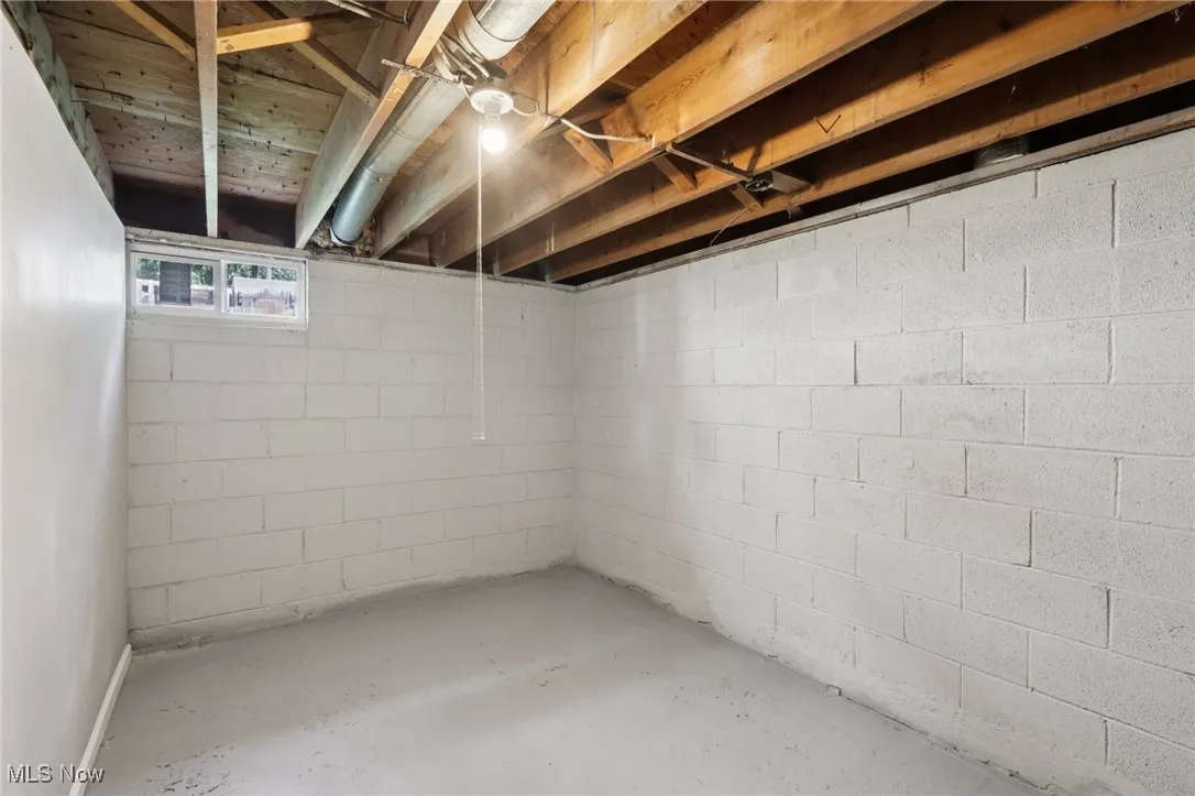 View of basement