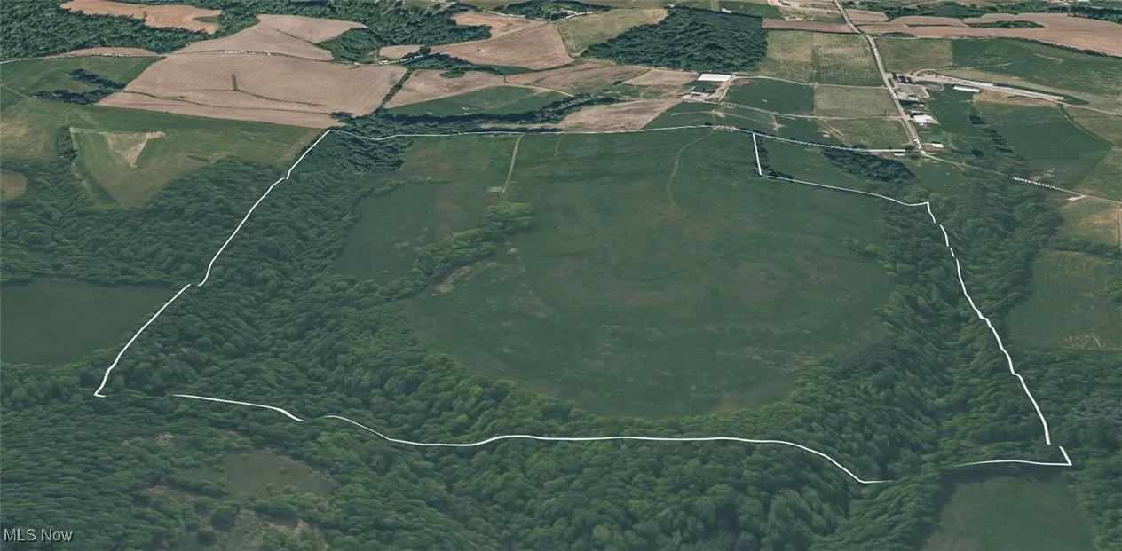 Aerial view of property's location