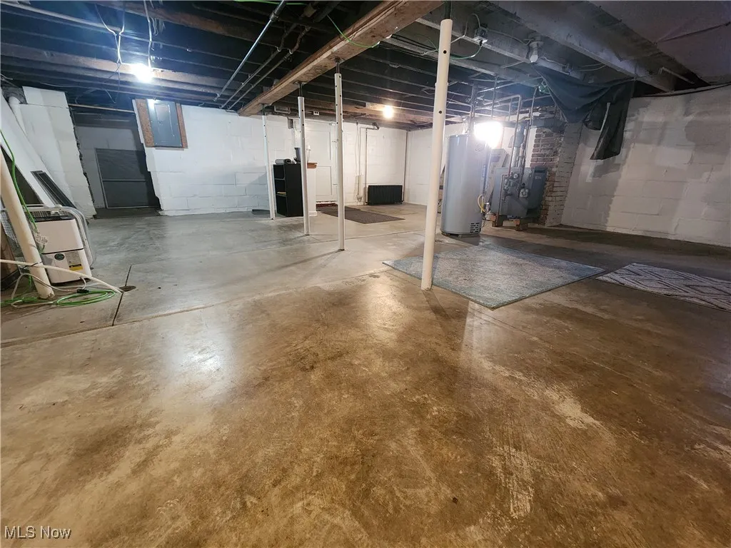 Unfinished basement
