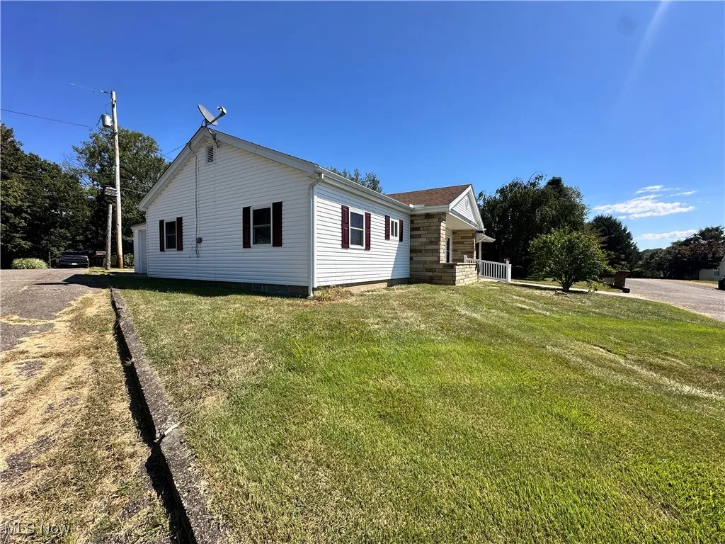 Side view of home