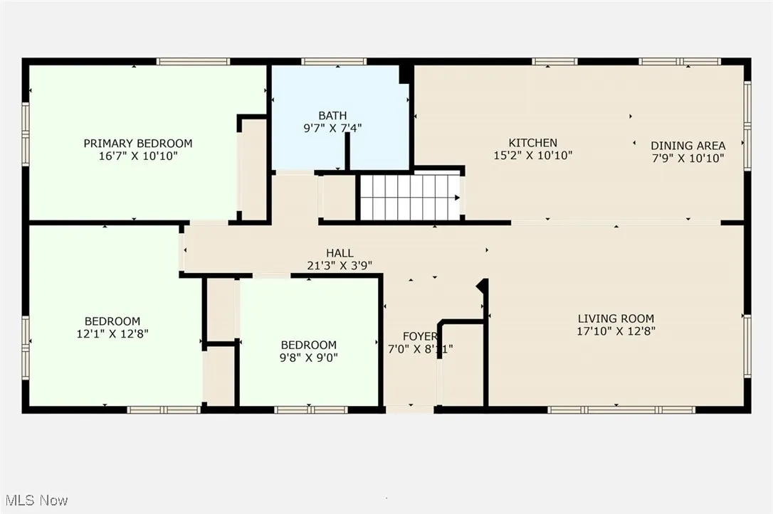 View of floor plan / room layout
