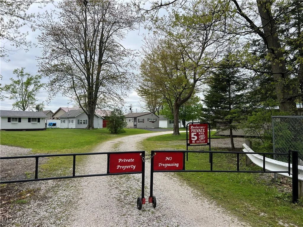 Stairs to campground