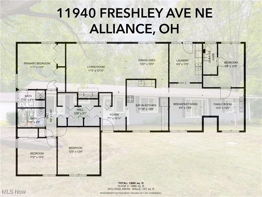 View of floor plan / room layout