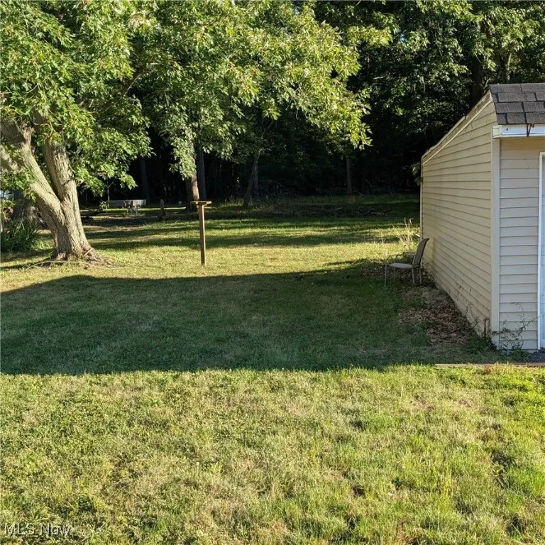 Deep beautiful lot with two-car garage