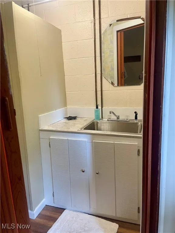 Full Bathroom in the lower level.