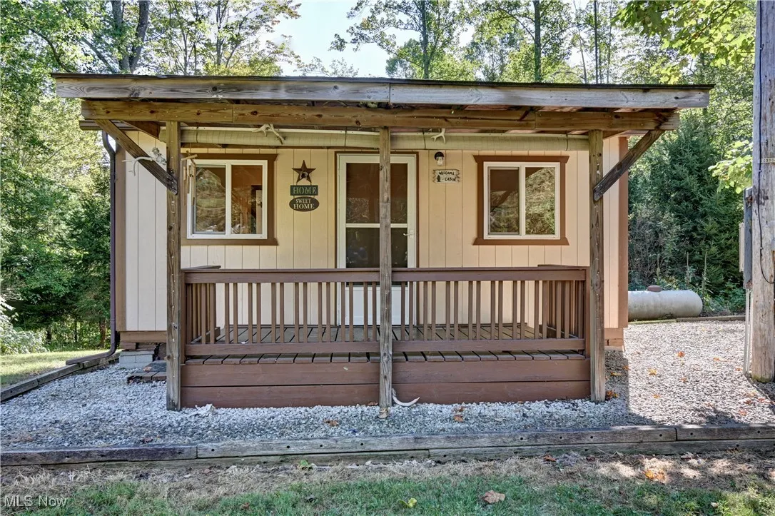 View of outdoor structure