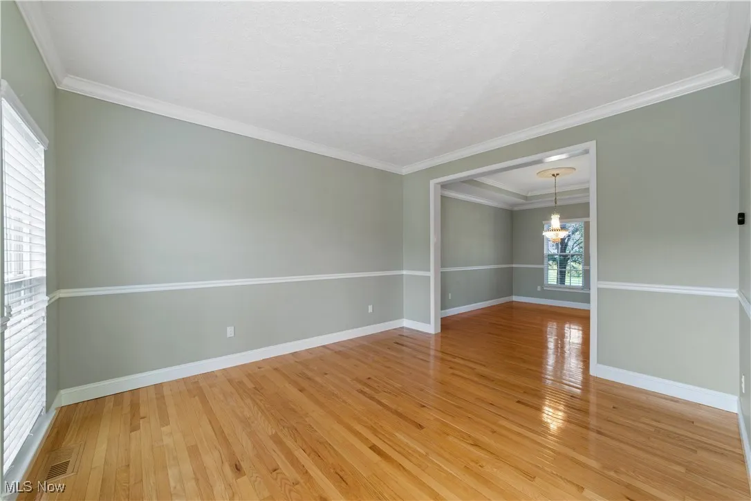 Bonus room or office area off entry way