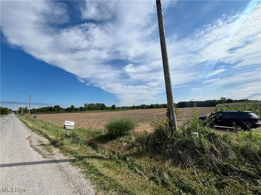 View from southwest corner of property