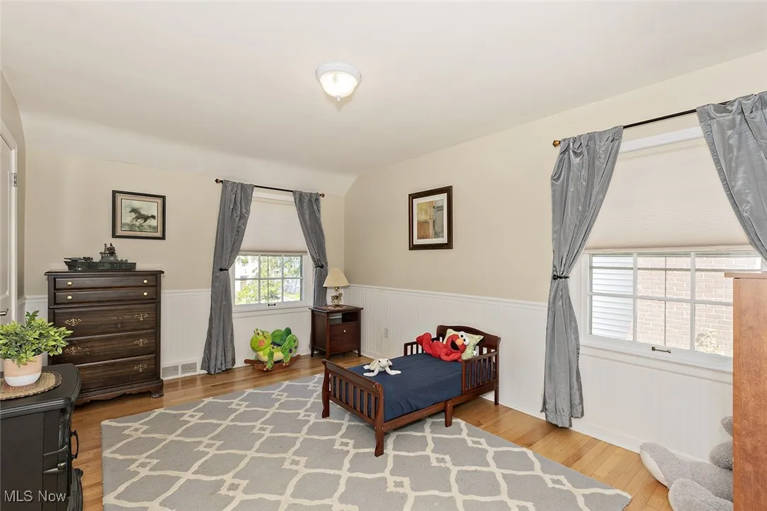 Bedroom 3 with closet access to the 3rd floor attic - perfect for your additional storage needs.
