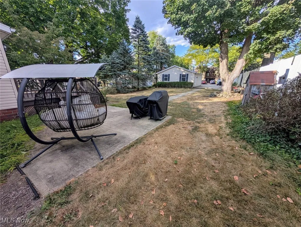 View of yard featuring a patio area