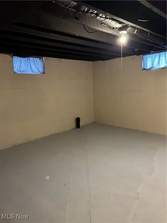 View of basement