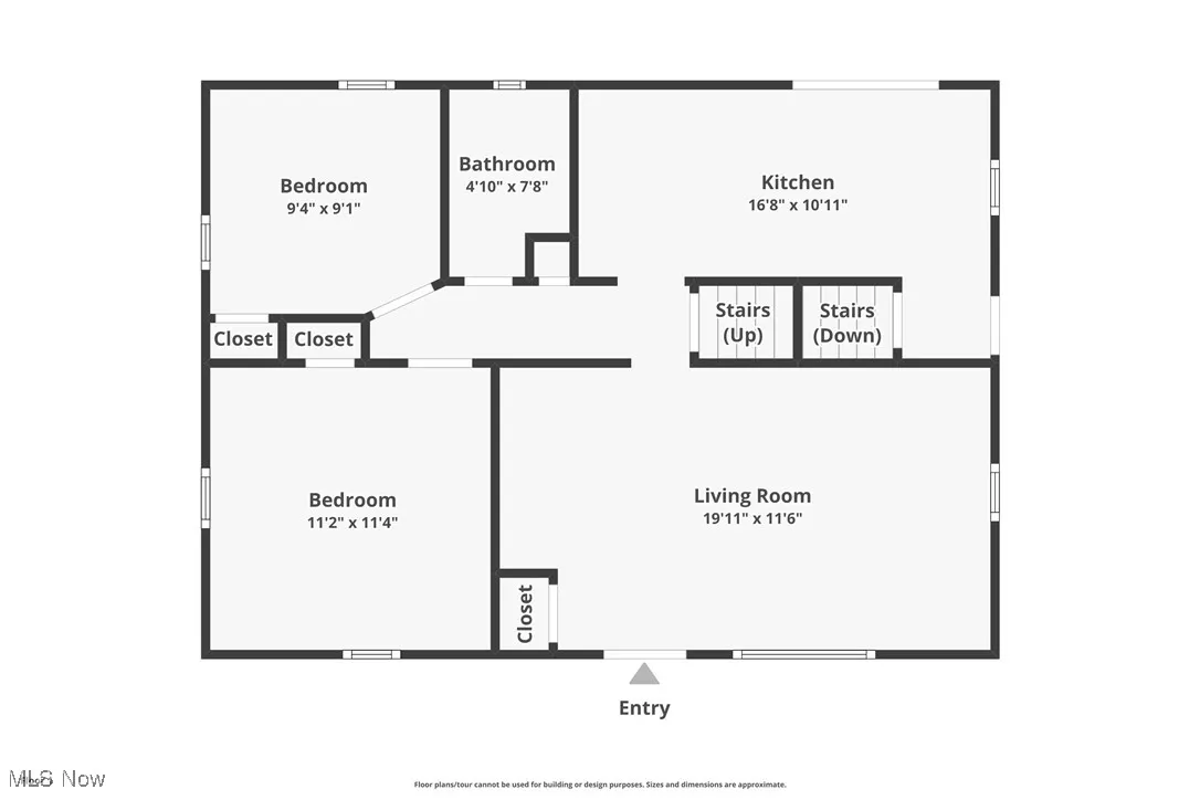 View of room layout
