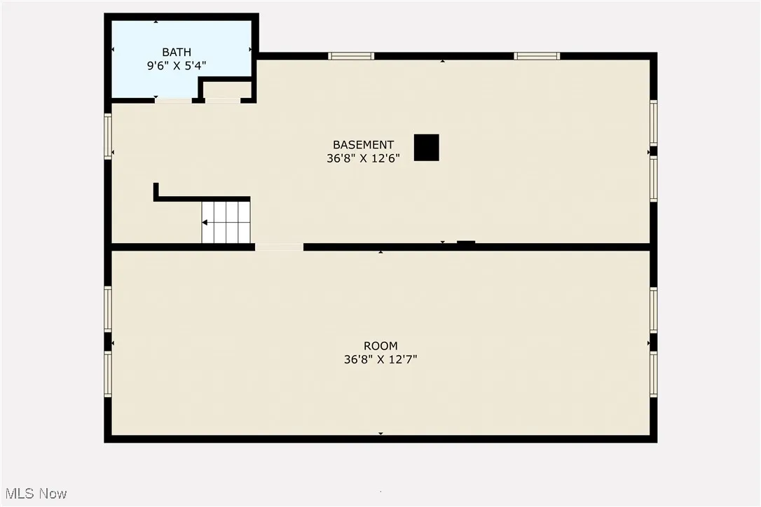 View of floor plan / room layout