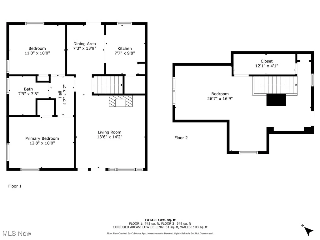 View of room layout