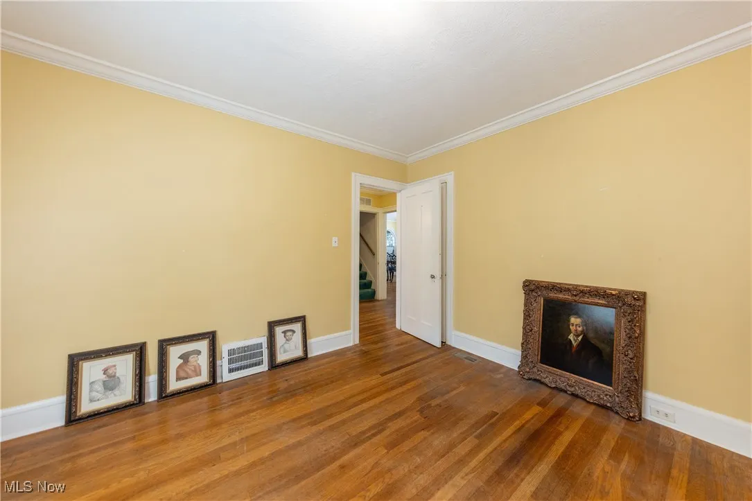 1 of 2 bedrooms on first floor.