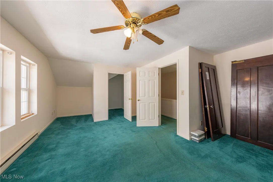 1 of 2 bedrooms on second floor.