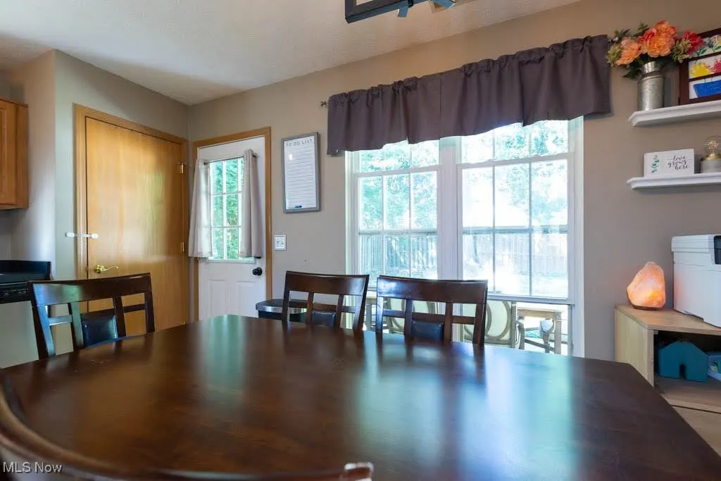 View of dining area