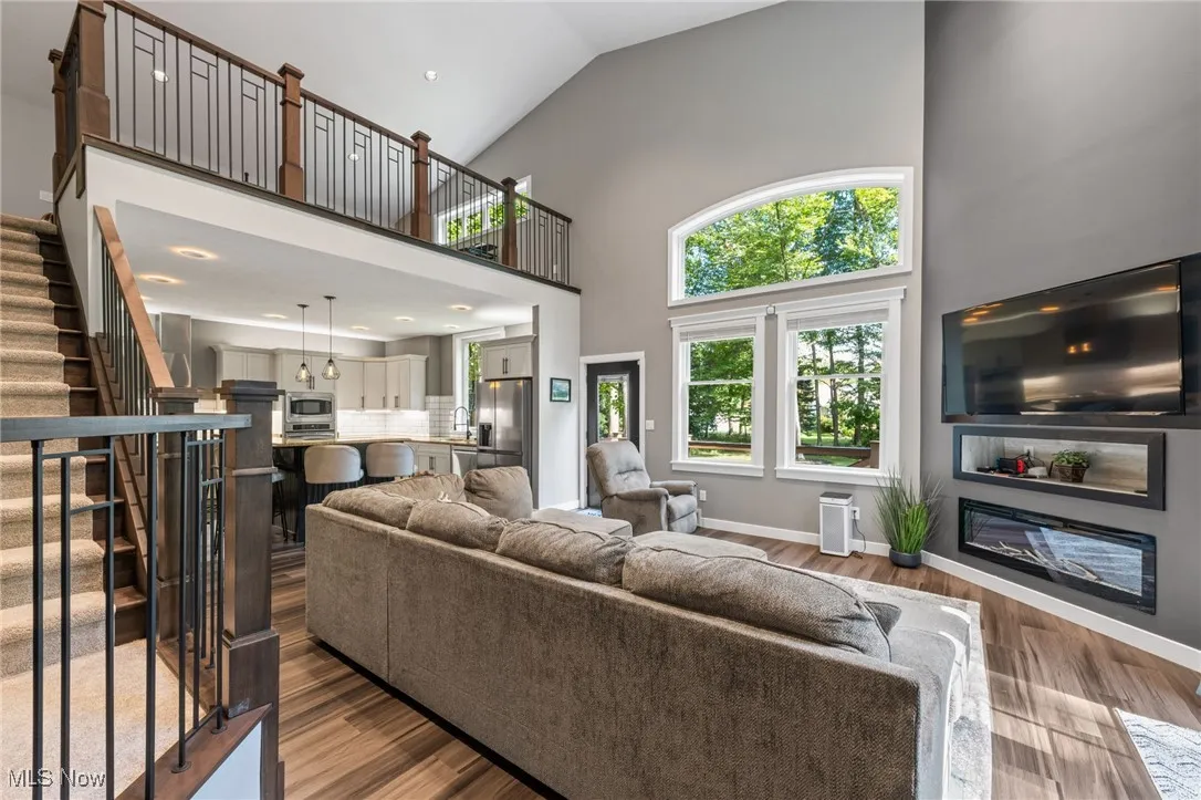 Open and airy first floor and loft area with Smart lighting throughout.