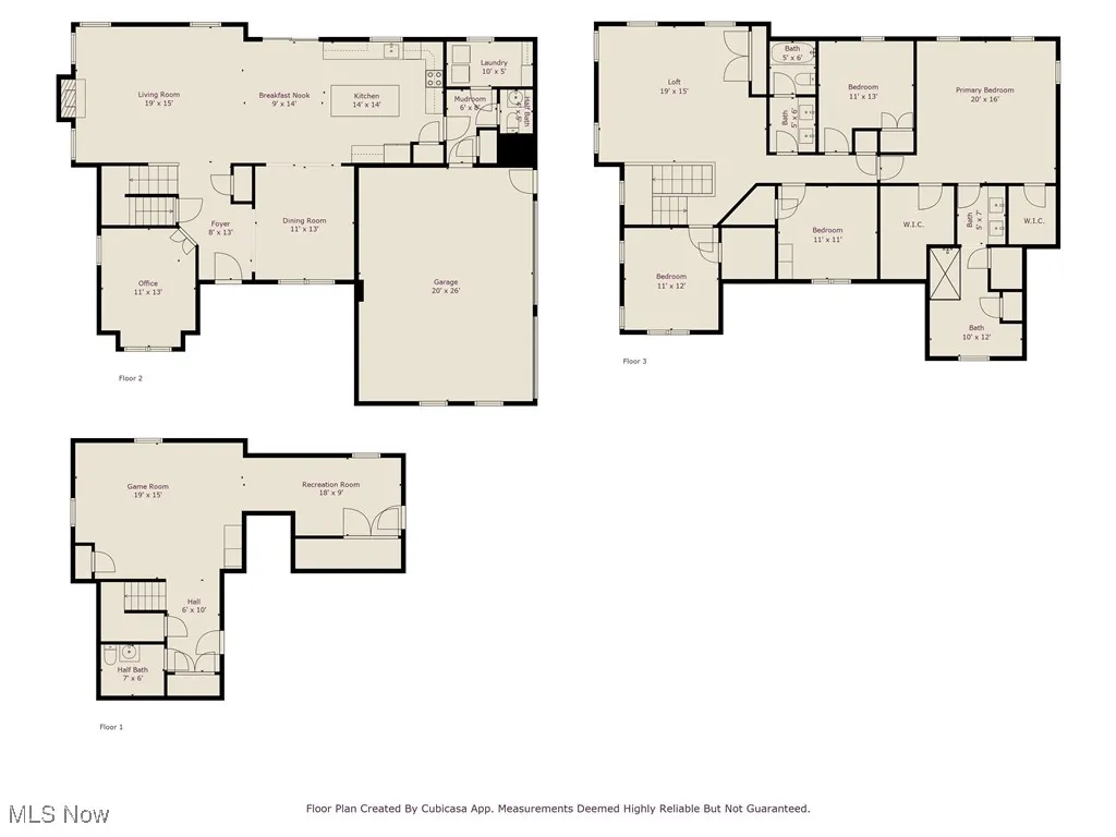 View of room layout