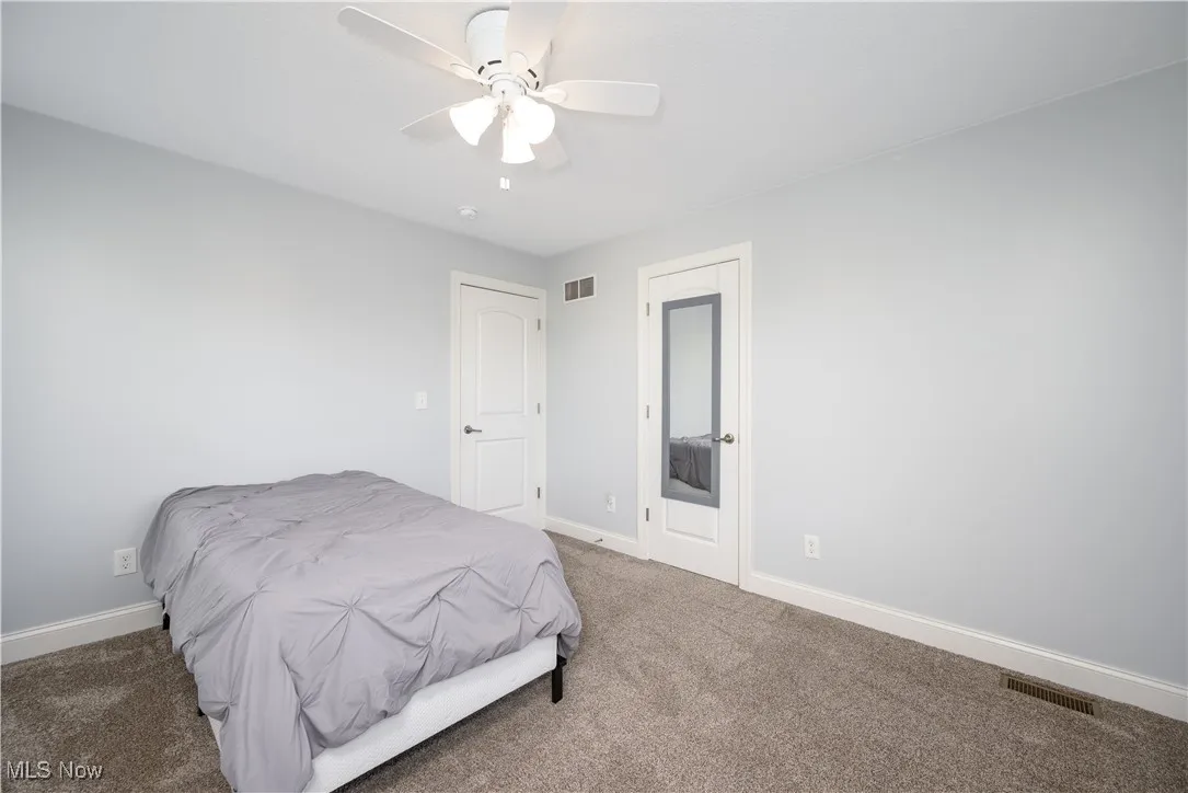 Bedroom #4 features a walk in closet