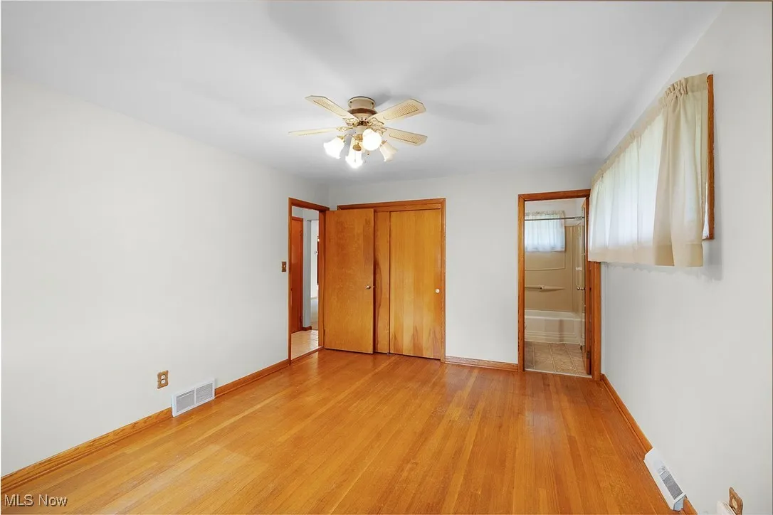 Primary bedroom with private full bath