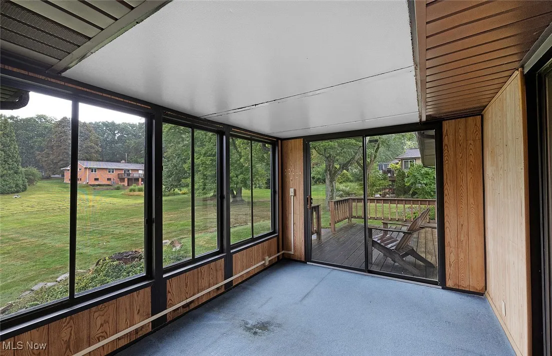 Enclosed porch