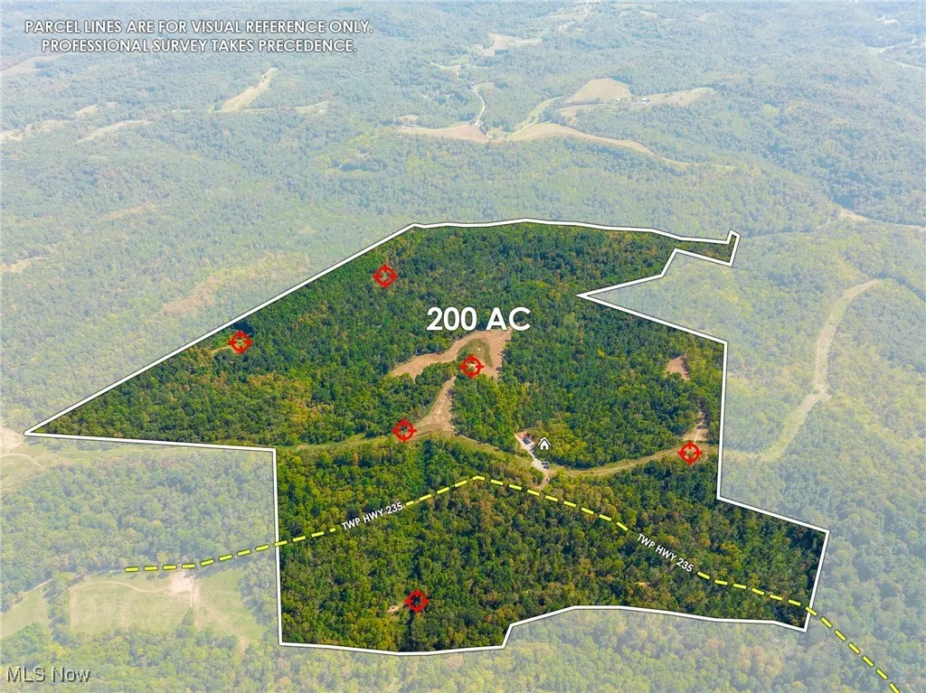 View of property location featuring property boundaries highlighted