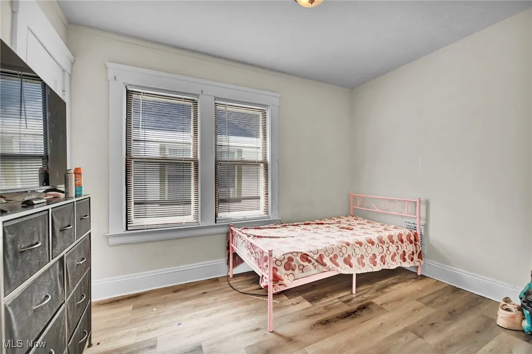 Bedroom featuring light wood-style flooring