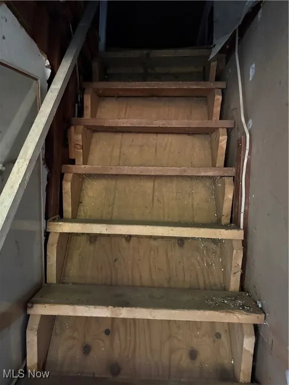 Stairs to the 1/2 Attic