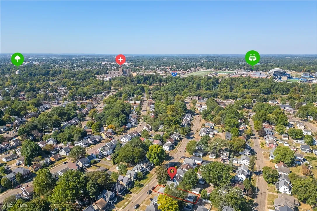 View of property location featuring nearby suburban area