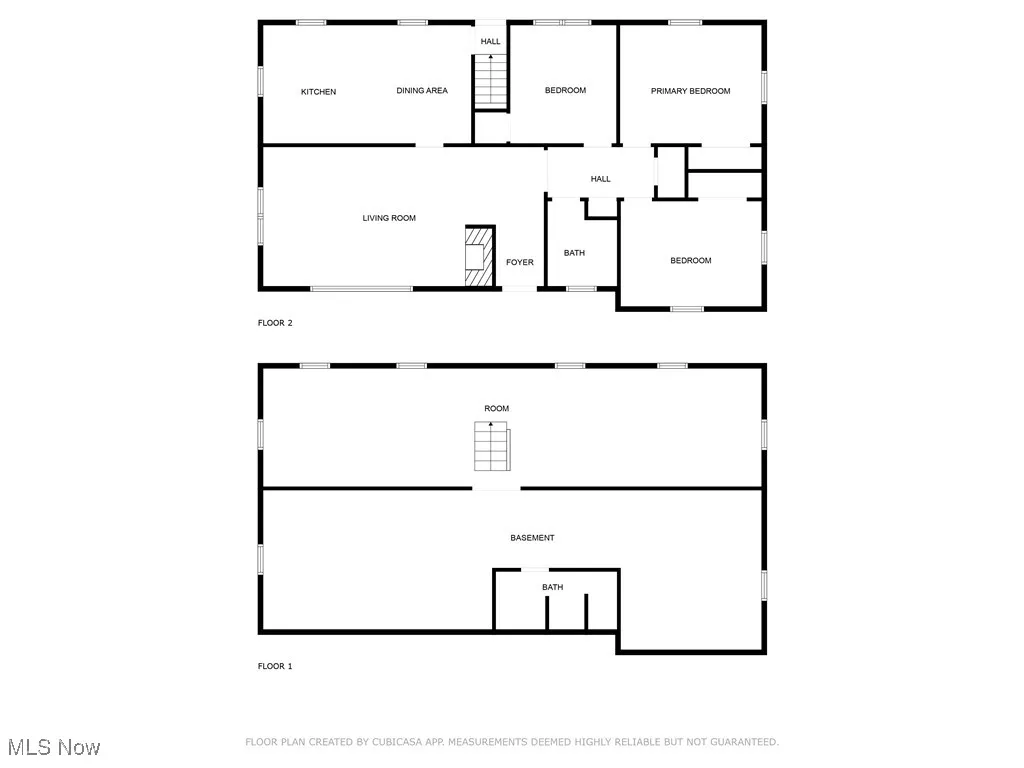 View of room layout