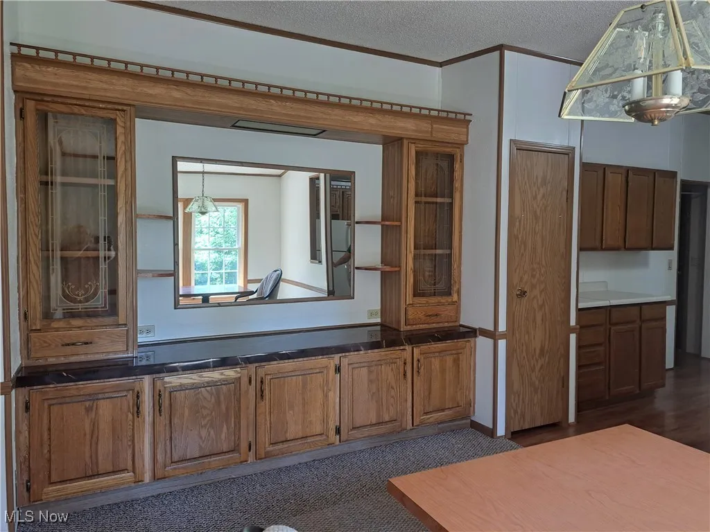 Dining room with buffet and china cabinets