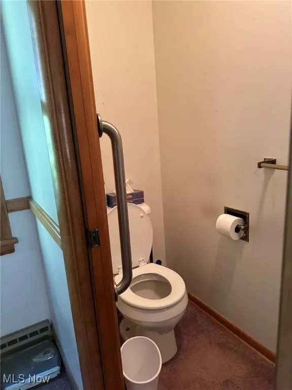 Half bath in bedroom