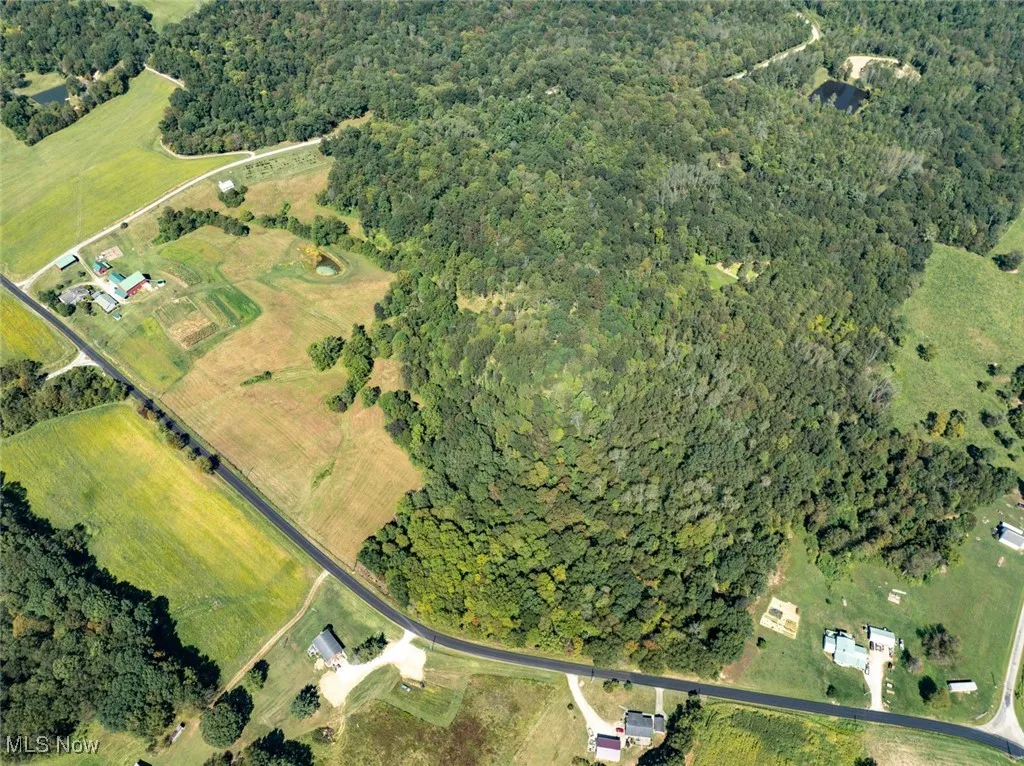 View of property location featuring a heavily wooded area