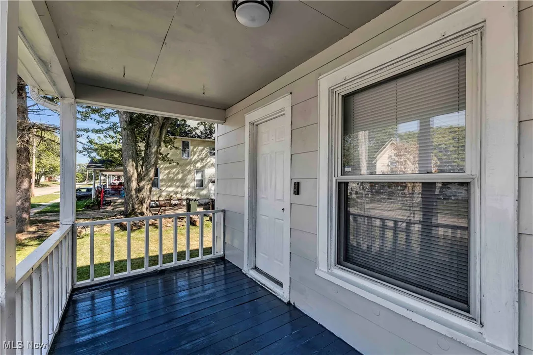 View of porch
