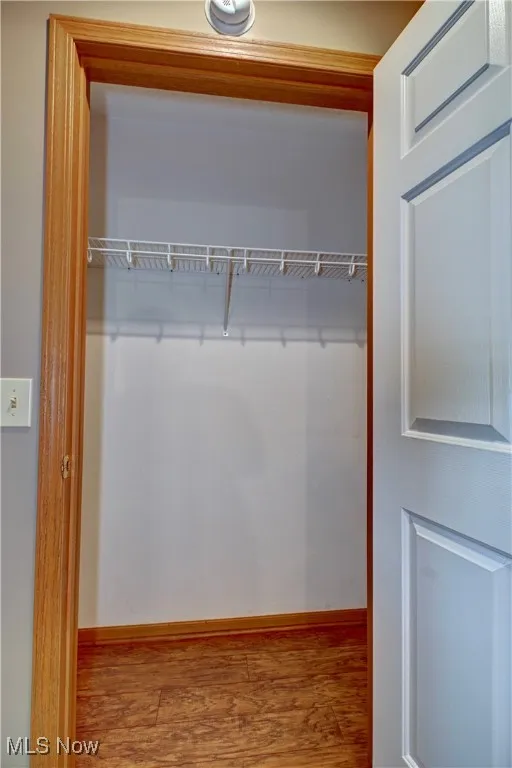 View of closet