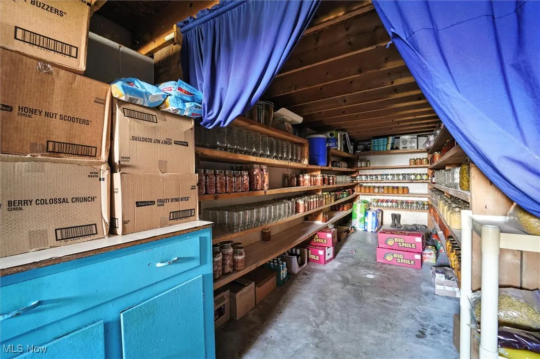 View of canning room