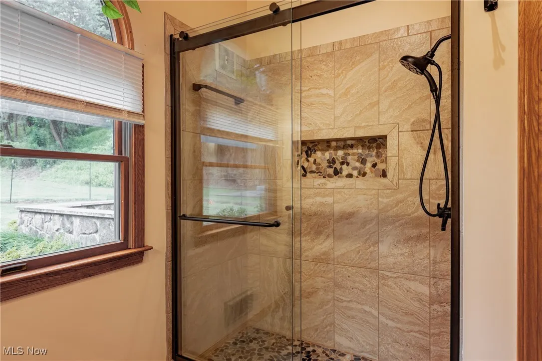Custom Bath With Walk In Shower