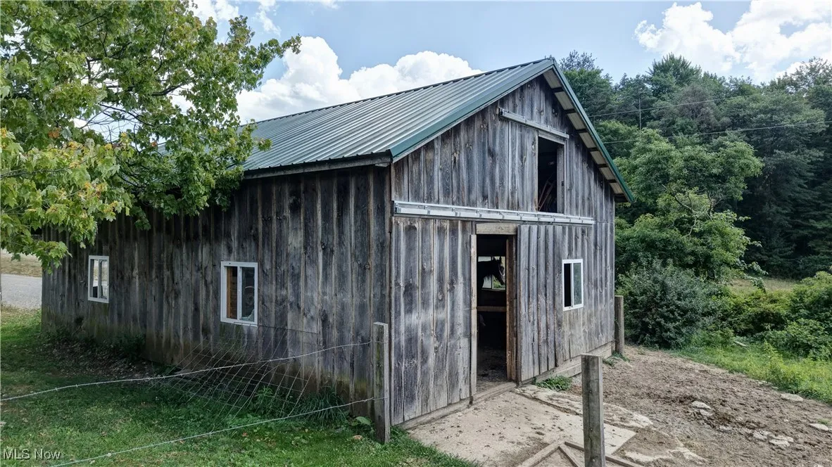 View of barn