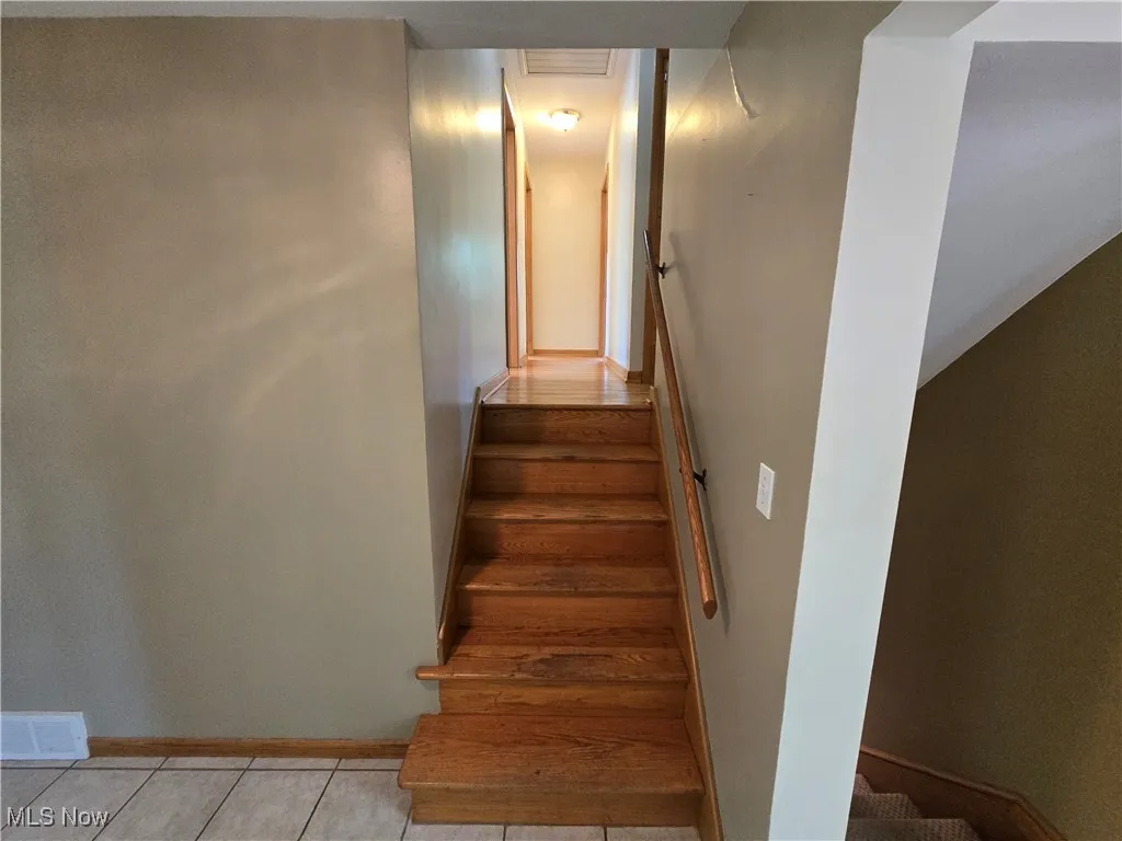 Stairway to upper floor.