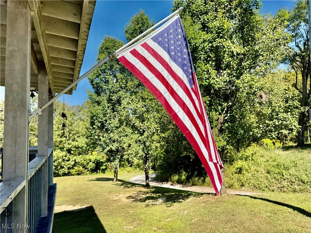 view from front porch