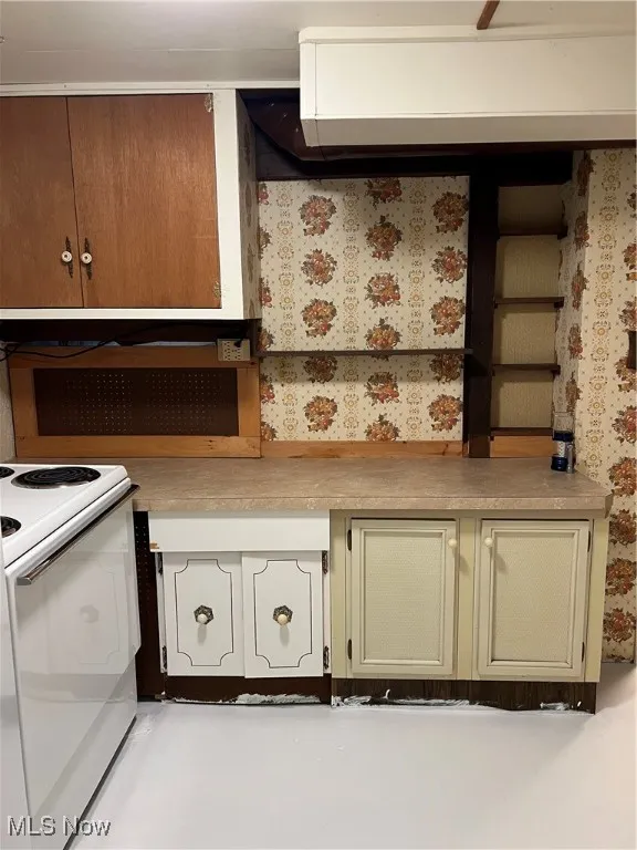 Lower-level kitchen