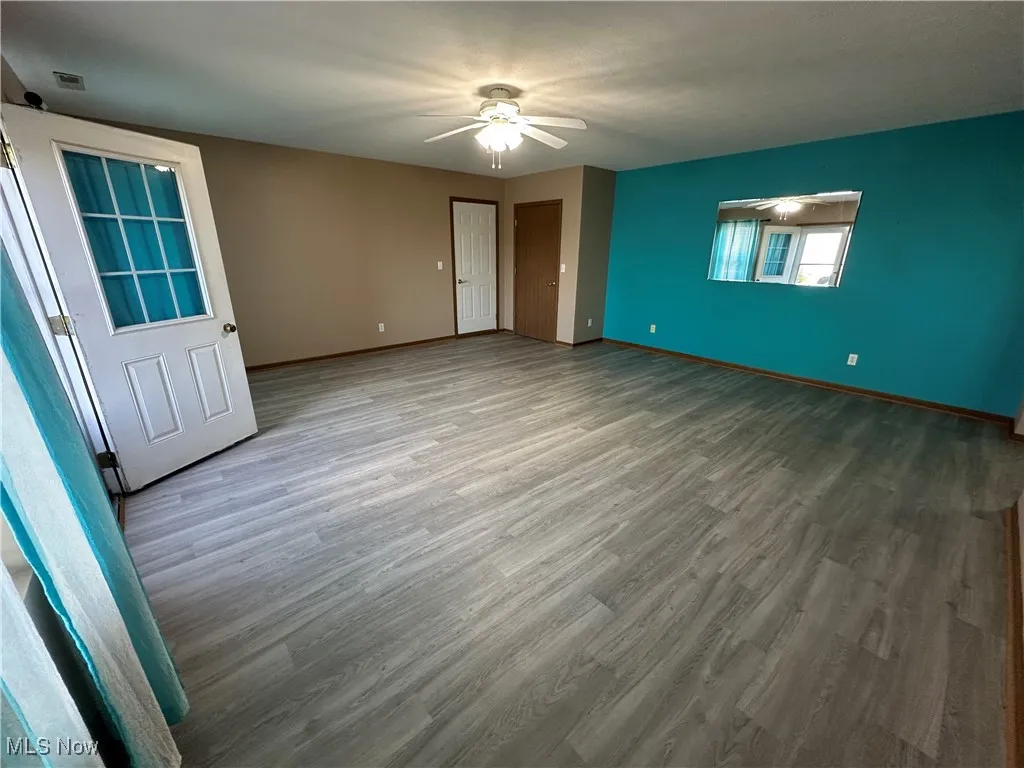 Living room featuring LVP flooring