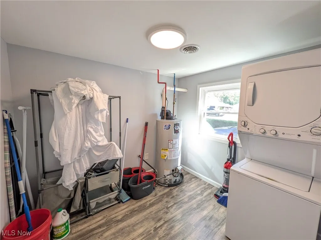 1st Floor laundry and storage area