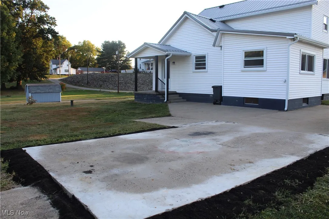 and parking area also