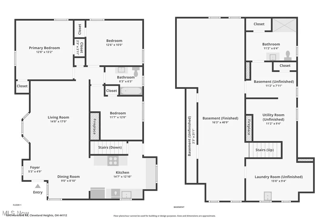 1073 Hereford Road, Cleveland Heights, Ohio 44112,MLS Now Listing ID